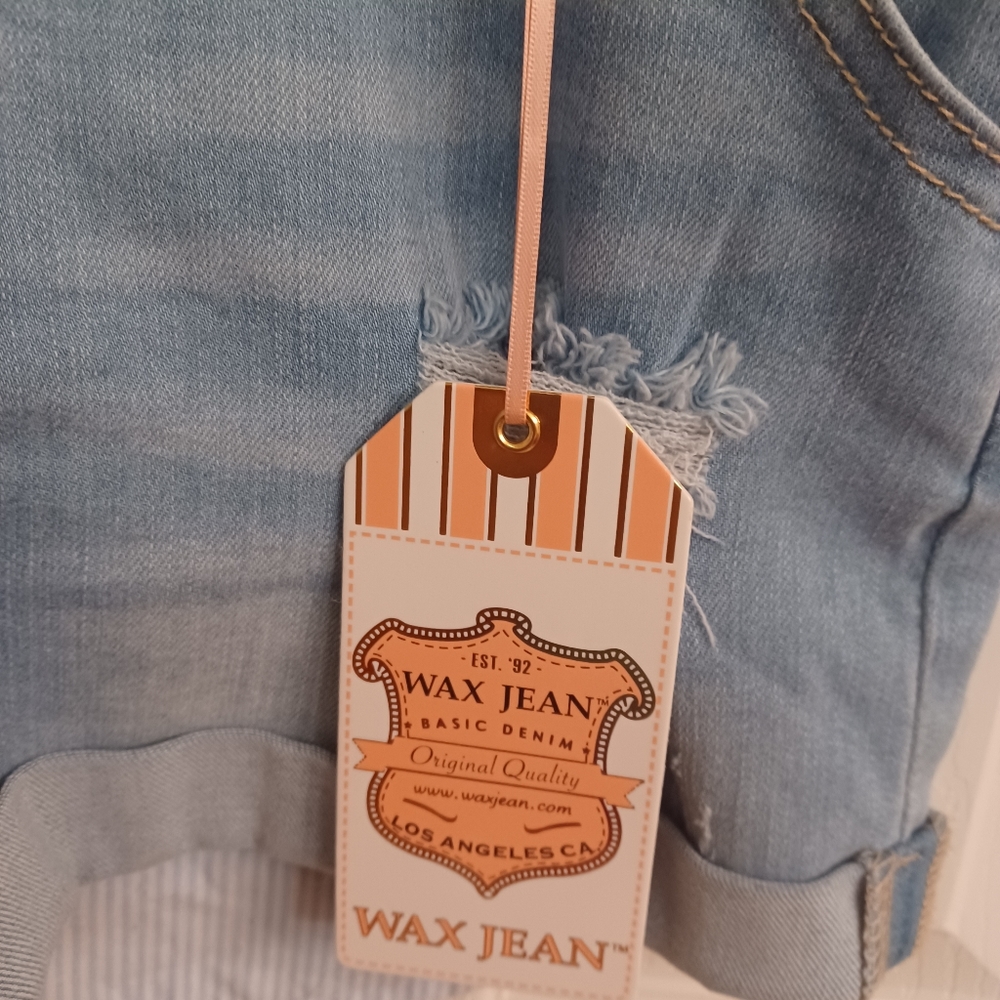 Jean Short Overalls - Picture 4 of 9